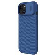 iPhone 15 Nillkin CamShield Pro Hybridikotelo - Sininen