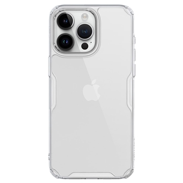 iPhone 15 Pro Max Nillkin Nature TPU Pro Hybridikotelo - Läpinäkyvä