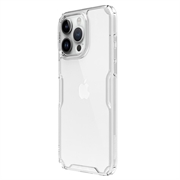 iPhone 15 Pro Max Nillkin Nature TPU Pro Hybridikotelo - Läpinäkyvä