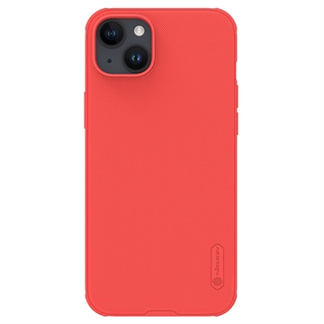 iPhone 15 Plus Nillkin Super Frosted Shield Pro Hybridikotelo - Punainen