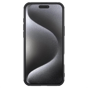 iPhone 16 Pro Nillkin Super Frosted Shield Pro Hybridikotelo - Musta