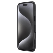 iPhone 16 Pro Nillkin Super Frosted Shield Pro Hybridikotelo - Musta