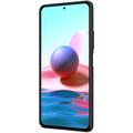 Xiaomi Redmi Note 10 Pro/10 Pro Max Nillkin Super Frosted Shield Suojakotelo - Musta