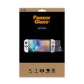 Nintendo Switch OLED PanzerGlass Standard Fit AntiBacterial Panssarilasi - 9H - Läpinäkyvä