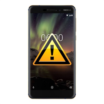 Nokia 6.1 Latausliitännän Flex-kaapelin Korjaus