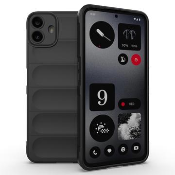 Nothing CMF Phone 1 Rugged TPU Suojakuori - Musta