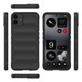 Nothing CMF Phone 1 Rugged TPU Suojakuori - Musta