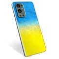 OnePlus 9 Pro TPU Kotelo Ukrainan Lippu - Kaksisävyinen