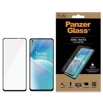 OnePlus Nord 2T PanzerGlass E2E Case Friendly Panssarilasi - 9H - Musta