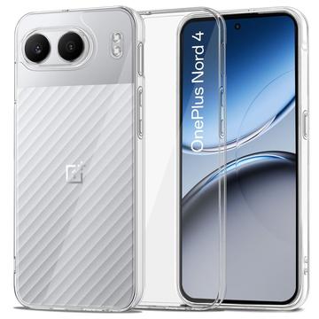 OnePlus Nord 4 Tech-Protect Flexair Hybridikotelo - Läpinäkyvä