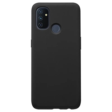 Anti-Fingerprints Matta OnePlus Nord N100 TPU Suojakuori - Musta