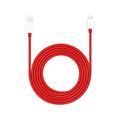 OnePlus SuperVOOC USB-A / Type-C-kaapeli - 10A, 1.5m - punainen