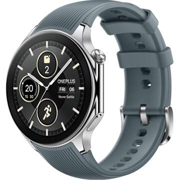 OnePlus Watch 2 5491100054 - 5ATM, IP68 - Säteilevä Teräs