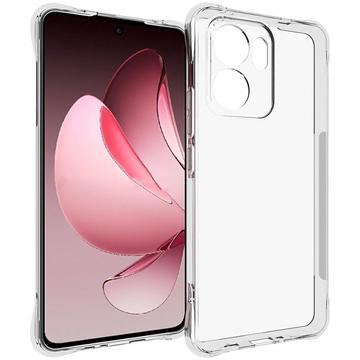 Oppo Reno13 F Iskunkestävä TPU Suojakuori - Läpinäkyvä