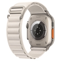 Apple Watch Ultra/8/SE (2022)/7/SE/6/5/4 Alpine-ranneke MQE73ZM/A - 49mm, 45mm, 44mm - L (Avoin pakkaus - Erinomainen) - Tähti­-Valkea