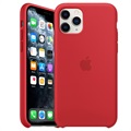 iPhone 11 Pro Apple Silikonikuori MWYH2ZM/A - Punainen