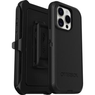 OtterBox Defender Series iPhone 15 Pro Suojakotelo - Musta