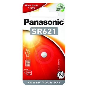 Panasonic 364/SR621SW Hopeaoksidiparisto - 1.55V