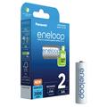 Panasonic Eneloop BK-3MCDE/2BE ladattavat AA-paristot 2000mAh - 2 kpl.