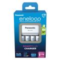 Panasonic Eneloop BQ-CC55 SmartPlus -akkulaturi ja 4x AA-akut 2000mAh