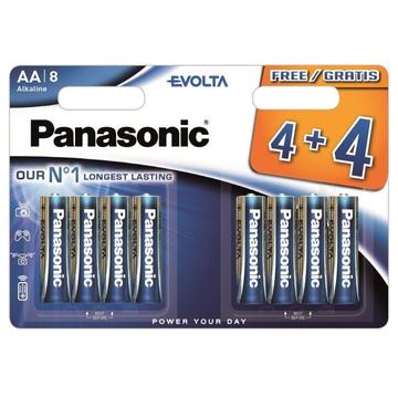 Panasonic Evolta LR6/AA alkaliparistot - 8 kpl.