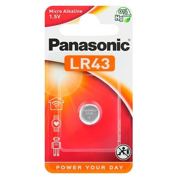 Panasonic G12/LR43 alkaliparisto - 1.5V