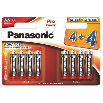 Panasonic Pro Power LR6/AA alkaliparistot - 8 kpl.