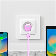 Puro MiniPro GaN USB-C seinälaturi - 20W - Pinkki