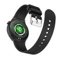 QX10 1.43" AMOLED-näyttö Bluetooth Calling Health Monitoring Smart Watch - Musta