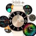 QX10 1.43" AMOLED-näyttö Bluetooth soittaminen terveyden seuranta Smart Watch