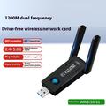 RE-1202 USB 3.0 Dual-Band WiFi-sovitin, jossa on 2.4G- ja 5G-verkkokortti - 1200Mbps