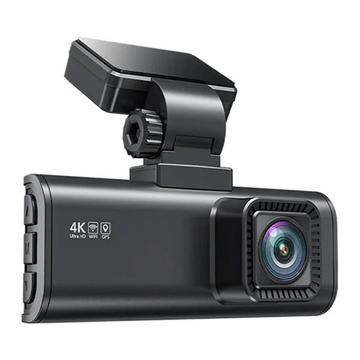 Redtiger F7N 4K Dash Cam WiFillä ja GPS:llä - Musta