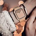 Koristeellinen Tekojalokivi Apple Watch SE (2022)/SE/6/5/4 Kotelo Panssarilasi - 9H sella - 40mm - Ruusukulta