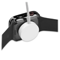 Koristeellinen Tekojalokivi Apple Watch Series 9/8/7 Kotelo Panssarilasi - 9H sella - 41mm - Musta