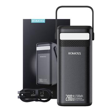 Romoss PMT75-DC Power Bank 75000mAh - 280W/240Wh - Musta