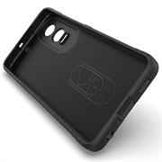 OnePlus Nord CE4 Lite/Oppo K12x Rugged TPU Suojakuori - Vaaleanharmaa