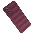 Rugged Sarja Samsung Galaxy M52 5G TPU Suojakuori - Viininpunainen