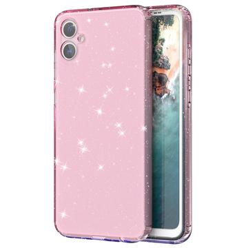 Samsung Galaxy A05 Stylish Glitter Sarja TPU Suojakuori