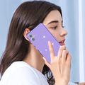 Samsung Galaxy A05 Stylish Glitter Sarja TPU Suojakuori - Läpinäkyvä Violetti