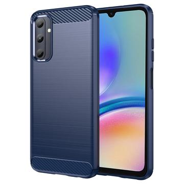 Samsung Galaxy A05s Harjattu TPU Suojakuori - Hiilikuitu