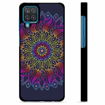 Samsung Galaxy A12 Suojakuori - Värikäs Mandala