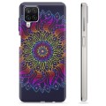 Samsung Galaxy A12 TPU Suojakuori - Värikäs Mandala