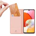 Samsung Galaxy A15 Dux Ducis Skin Pro Lompakkokotelo - Pinkki