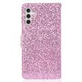 Samsung Galaxy A16 Tyylikäs Glitter lompakkokotelo