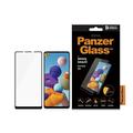 Samsung Galaxy A21 PanzerGlass Case Friendly Panssarilasi - 9H - Musta Reuna