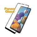 Samsung Galaxy A21 PanzerGlass Case Friendly Panssarilasi - 9H - Musta Reuna