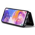 Samsung Galaxy A23/A23 5G Caseme C22 Kotelo RFID-korttilompakko - Musta