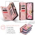 Samsung Galaxy A25 Caseme 008 2-in-1 Multifunctional Lompakkokotelo - Pinkki