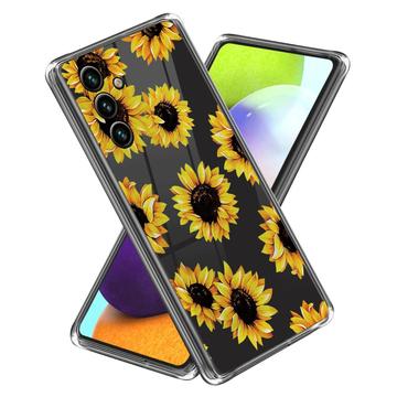 Samsung Galaxy A25 Tyylikäs Sarjan Erittäin Ohut TPU-kotelo - Auringonkukat