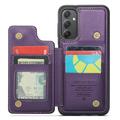 Samsung Galaxy A34 5G Caseme C22 Kotelo RFID-korttilompakko - Violetti